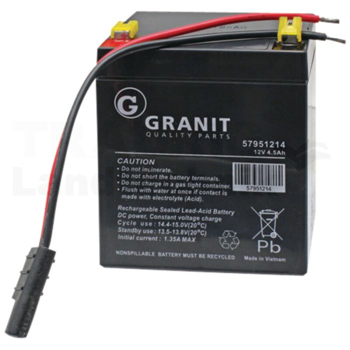 Batterie 12 V / 4,5 Ah