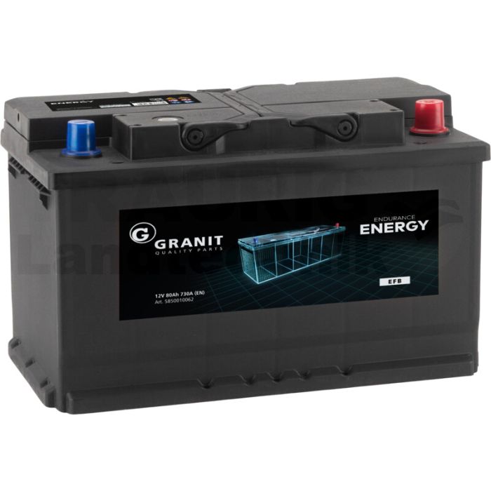 Batterie 12 V / 80 Ah