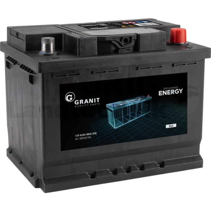 Batterie 12V 62Ah 480A (EN) Batterie 12V 62Ah 480A (EN)