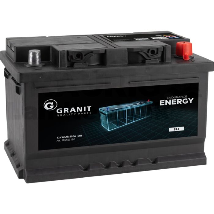 Batterie 12V 68Ah 580A (EN) Batterie 12V 68Ah 580A (EN)