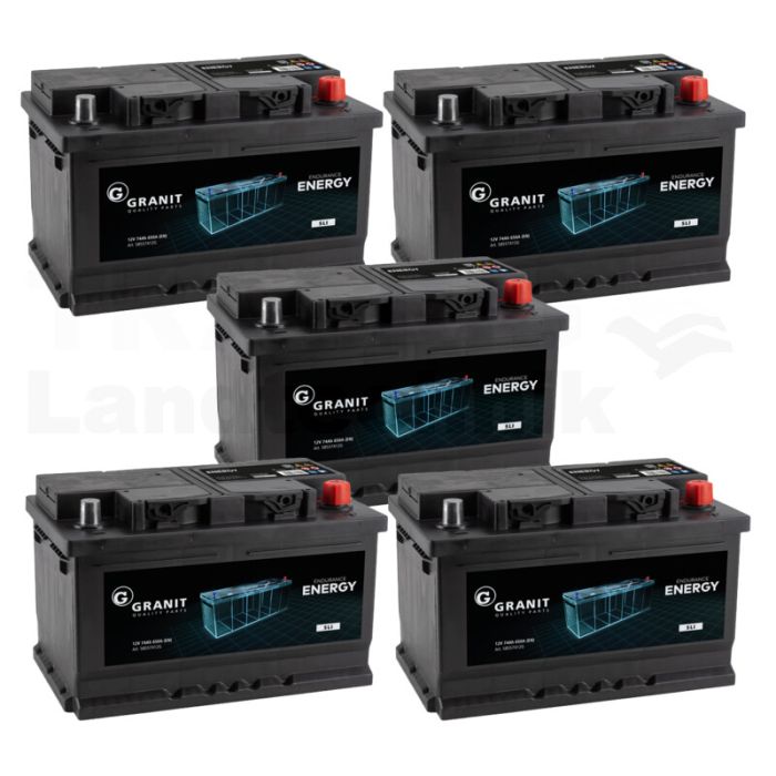 Batterie-Paket 12 V / 74 Ah; VE5