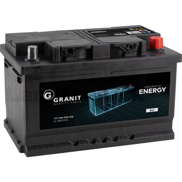 Batterie 12V 74Ah 650A (EN)