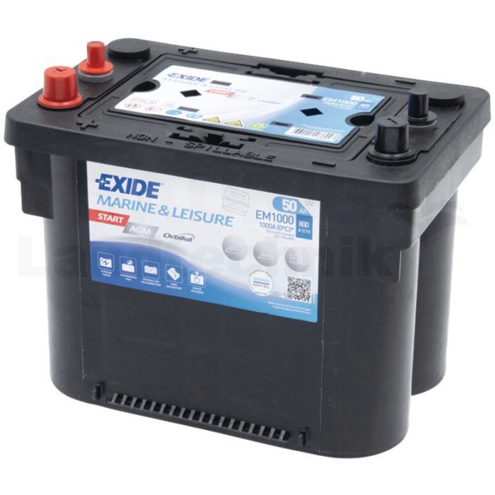 Batterie Start AGM 12 V / 50 Ah
