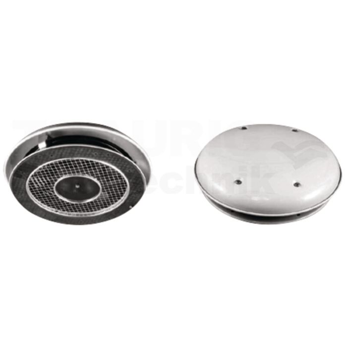 Dachlüfter 12V m. Aluminiumhaube Dachlüfter 12V m. Aluminiumhaube