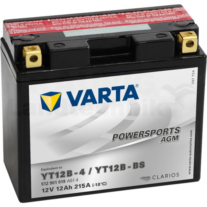 Powersports AGM 12V 10Ah