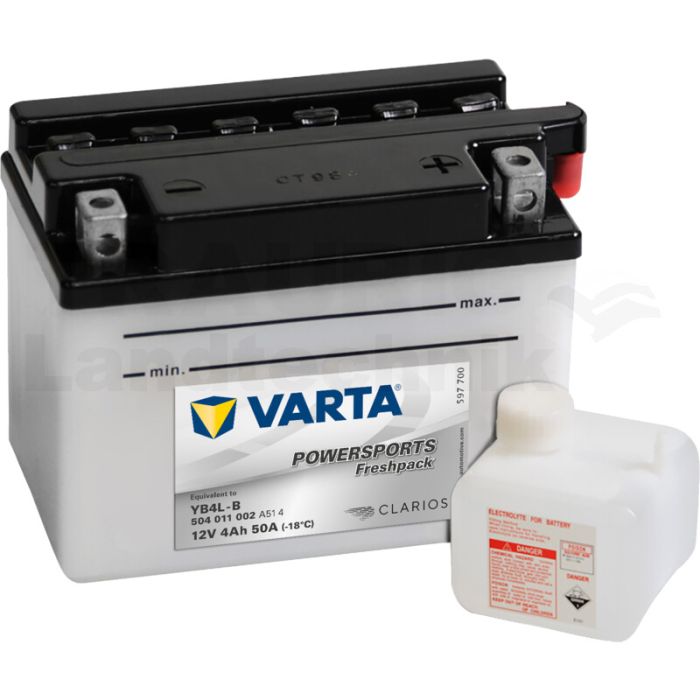 Batterie POWERSPORTS Freshpack 12 V / 4 
