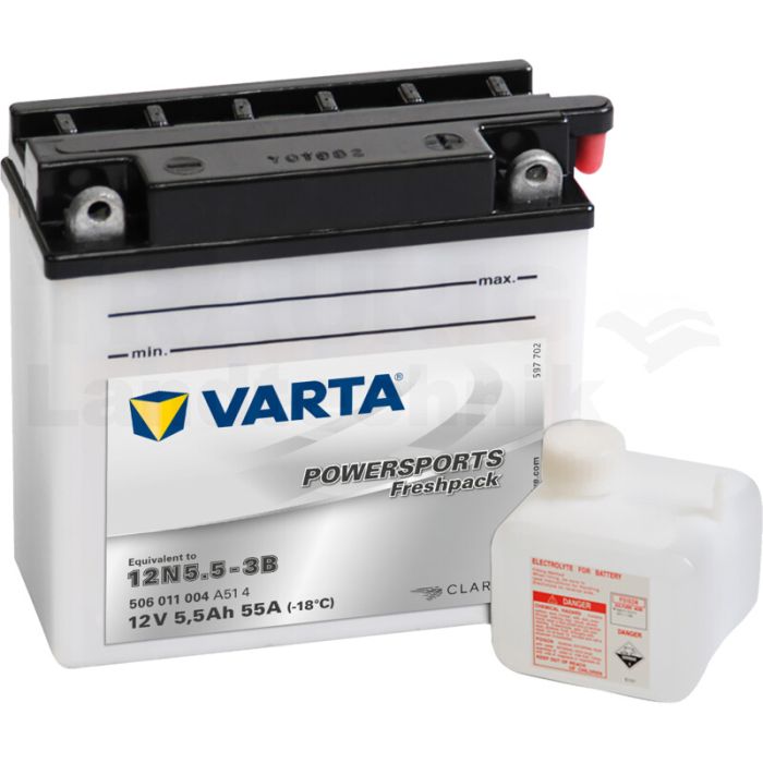 Batterie POWERSPORTS Freshpack 12 V / 5,