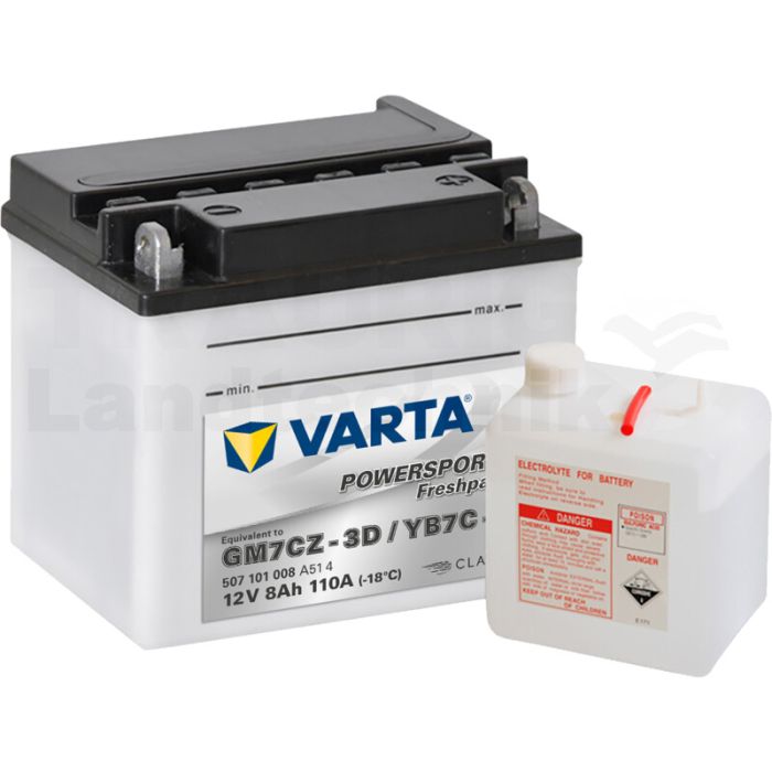 Batterie POWERSPORTS Freshpack 12 V / 8 