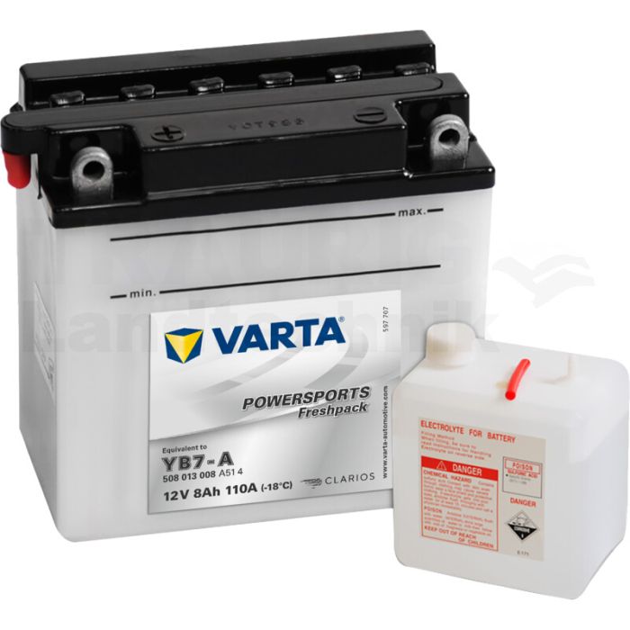 Batterie POWERSPORTS Freshpack 12 V / 8 