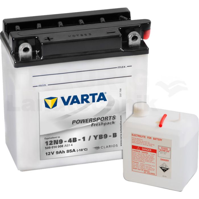 Batterie POWERSPORTS Freshpack 12 V / 9 