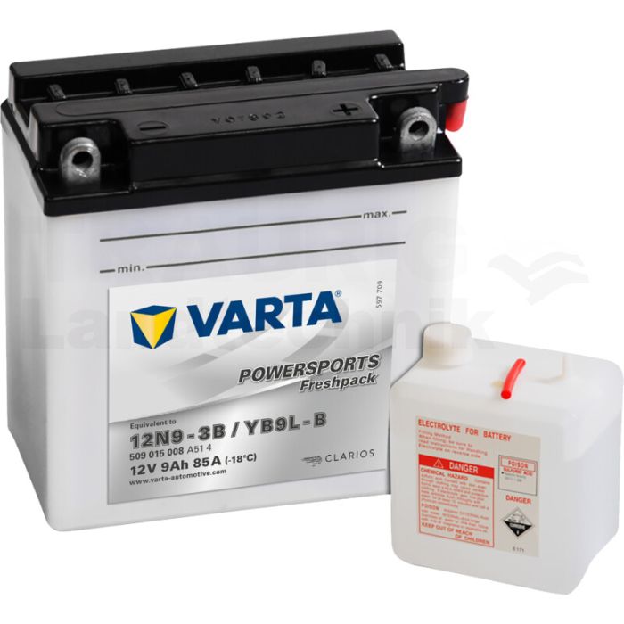 Batterie POWERSPORTS Freshpack 12 V / 9 