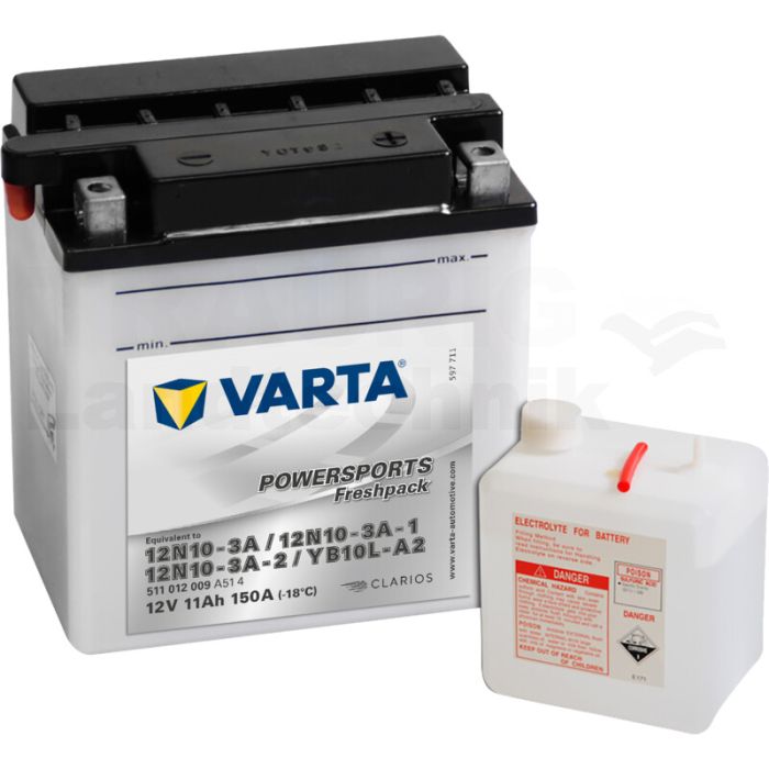 Batterie POWERSPORTS Freshpack 12 V / 11