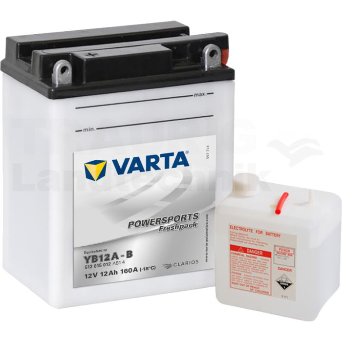 Batterie POWERSPORTS Freshpack 12 V / 12