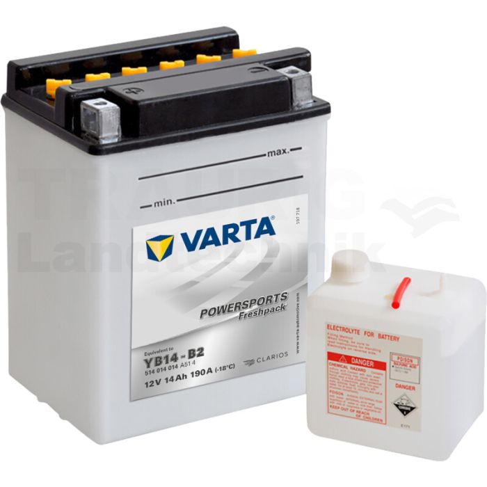 Batterie POWERSPORTS Freshpack 12 V / 14