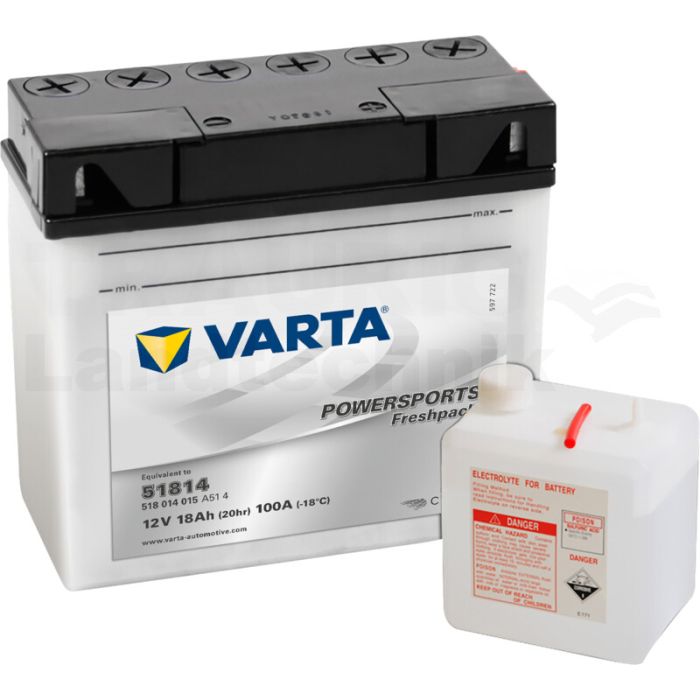 Batterie POWERSPORTS Freshpack 12 V / 18