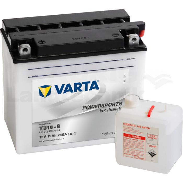 Batterie POWERSPORTS Freshpack 12 V / 19