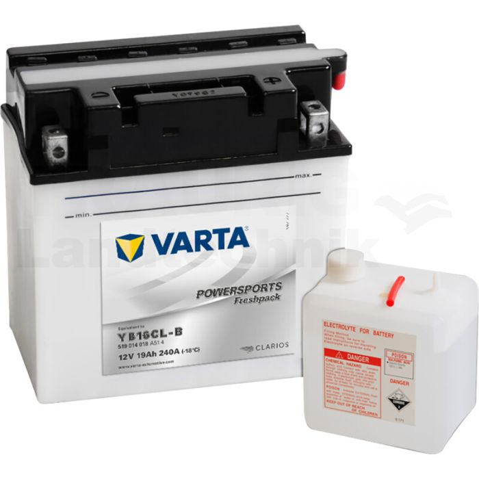 Batterie POWERSPORTS Freshpack 12 V / 19