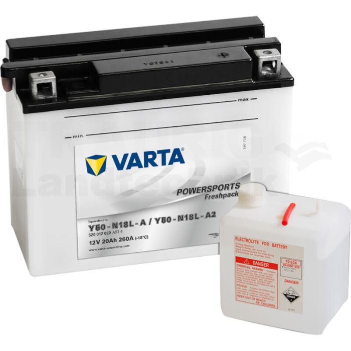 Batterie POWERSPORTS Freshpack 12 V / 20