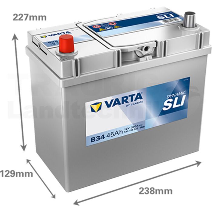 Batterie Blue Dynamic 12 V / 45 Ah