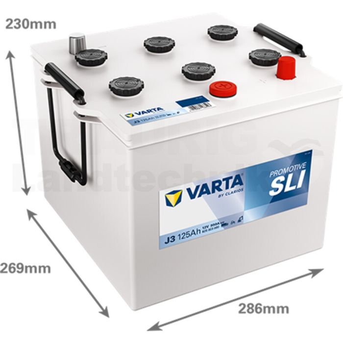 Starterbatterie 12V  /125Ah