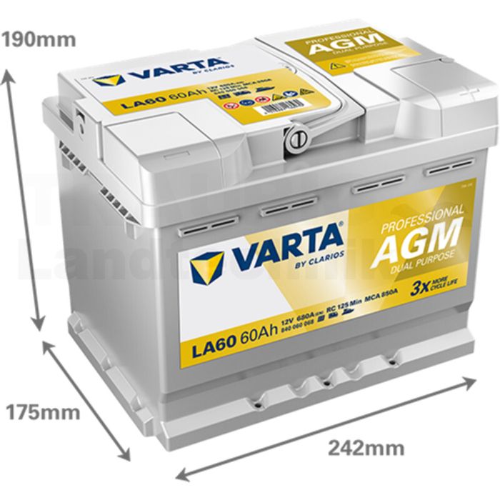 Starterbatterie 12V 60Ah Starterbatterie 12V 60Ah