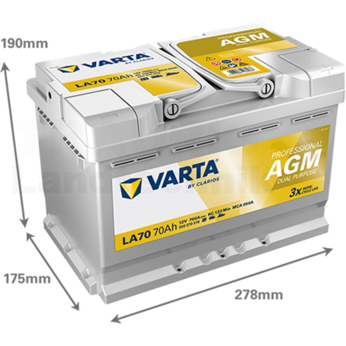 Starterbatterie 12V 70Ah Starterbatterie 12V 70Ah