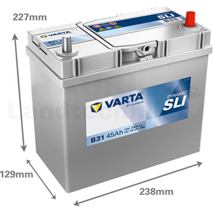 Batterie Blue Dynamic 12 V / 45 Ah