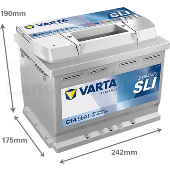 Batterie Black Dynamic 12 V / 56 Ah