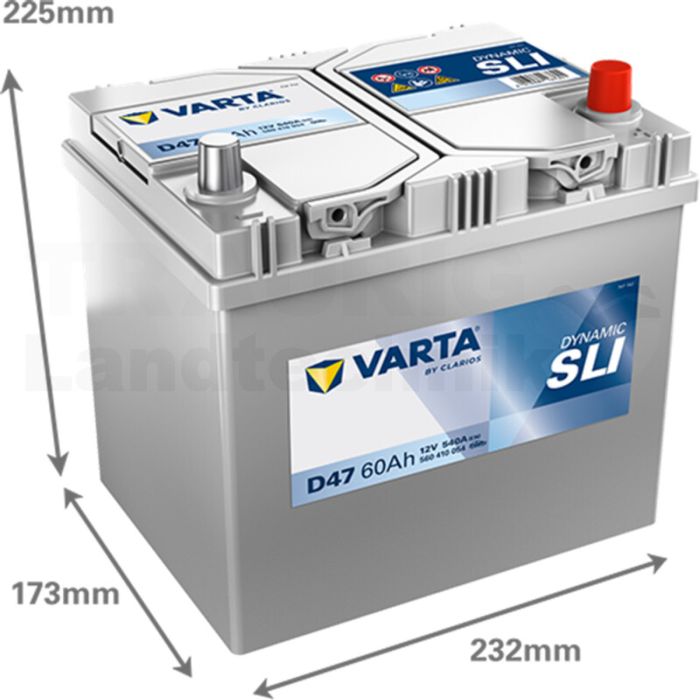 Batterie Blue Dynamic 12 V / 60 Ah
