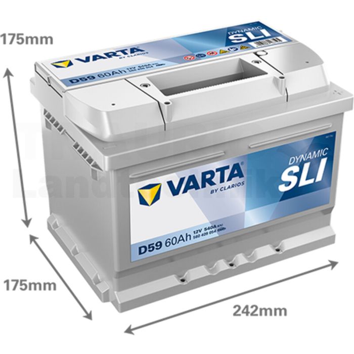 Batterie Blue Dynamic 12 V / 60 Ah