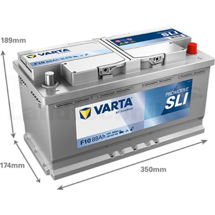 Starterbatterie 12V / 88Ah