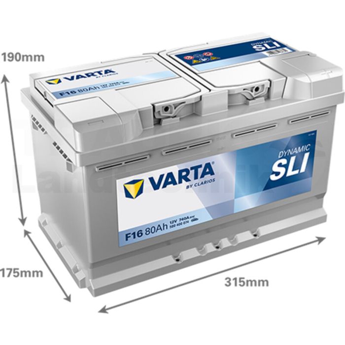 Batterie Blue Dynamic 12 V / 80 Ah