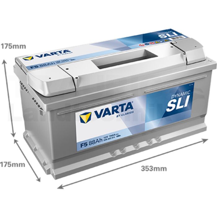 Batterie Black Dynamic 12 V / 88 Ah