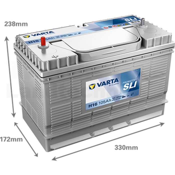 Starterbatterie 12V / 105Ah