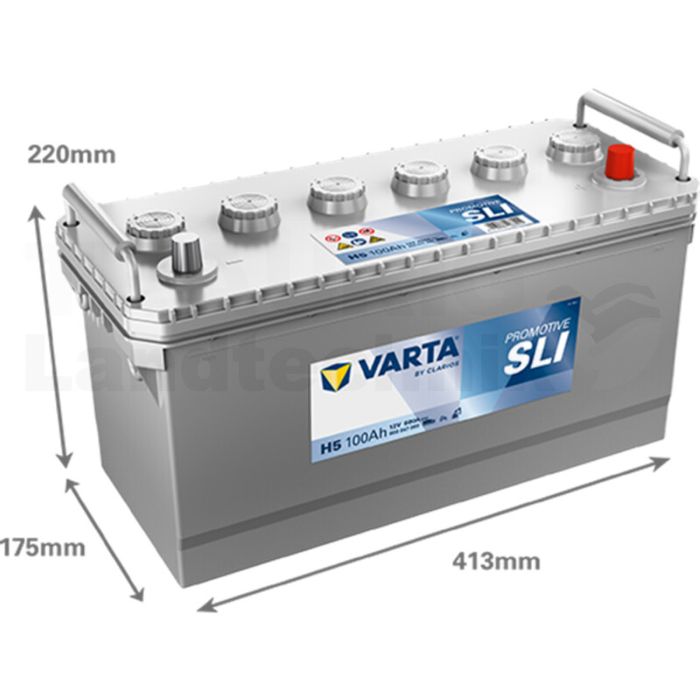 Starterbatterie 12V / 100Ah
