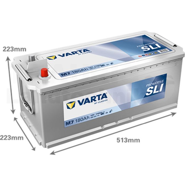 Starterbatterie 12V / 180Ah