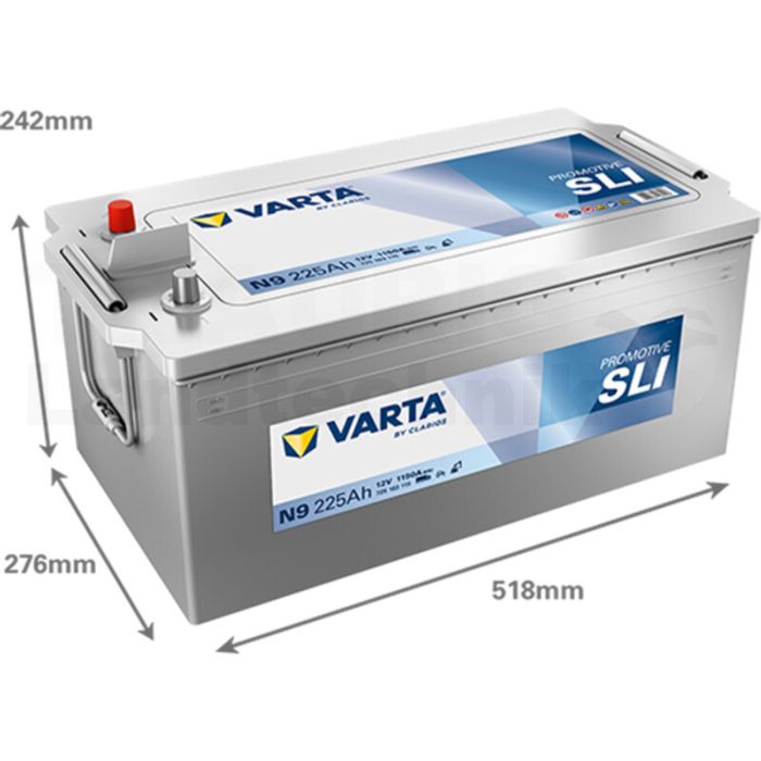 Starterbatterie ProMotive Silv 12V 225Ah