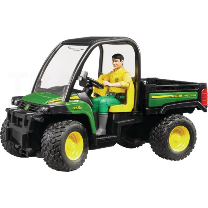 John Deere Gator XUV 855D mit Fahrer
