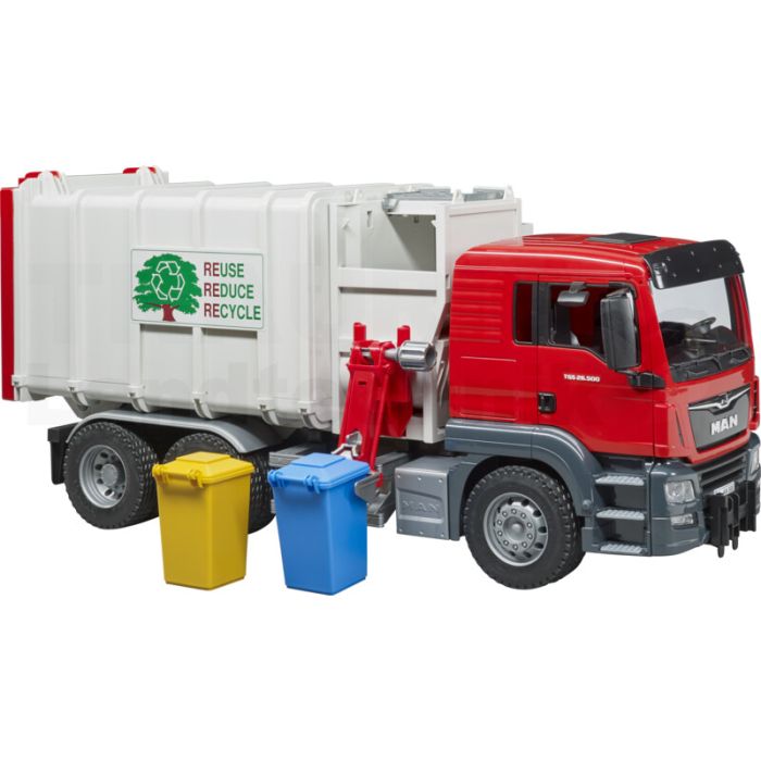 Seitenlader Müll-LKW