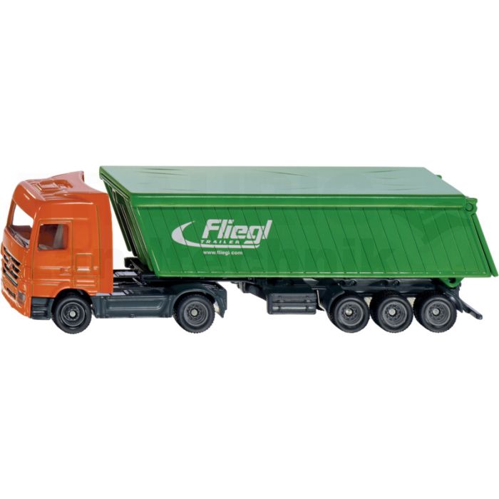 LKW mit Kippsattel und Dach