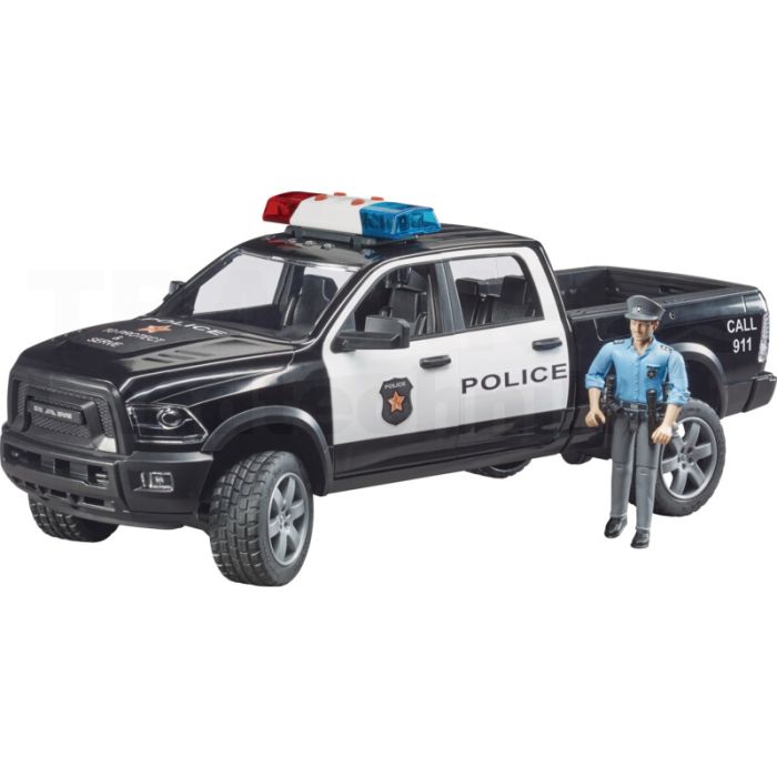 RAM 2500 Polizei Pickup mit Polizist RAM 2500 Polizei Pickup mit Polizist
