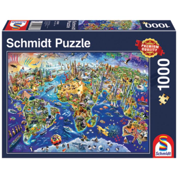 Puzzle, Entdecke unsere Welt, 1000 Teile Puzzle, Entdecke unsere Welt, 1000 Teile