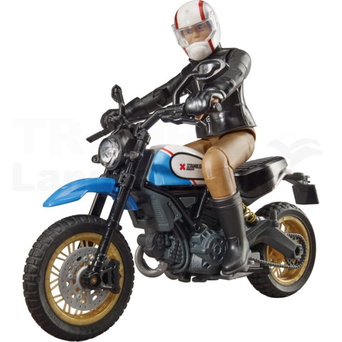Motorrad mit Fahrer Motorrad mit Fahrer