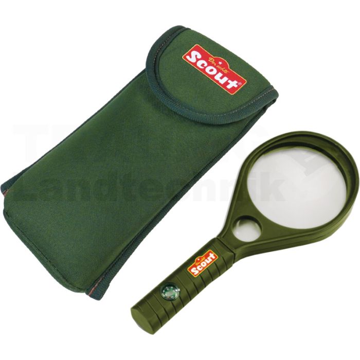 SCOUT Lupe mit Kompass-Griff SCOUT Lupe mit Kompass-Griff