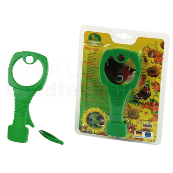 Handlupe mit Pinzette Handlupe mit Pinzette