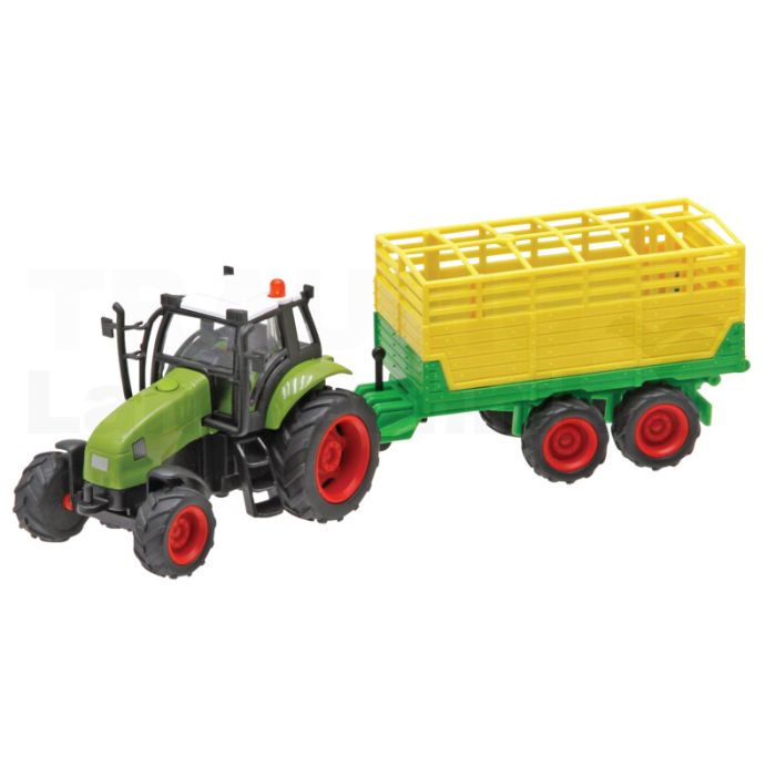 Traktor mit Anhänger, sortiert Traktor mit Anhänger, sortiert