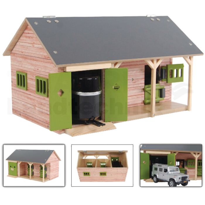 Pferdestall mit 2 Boxen und Garage