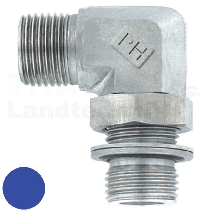 WEE AGR 1/4 - BSPP 1/4 90° VA