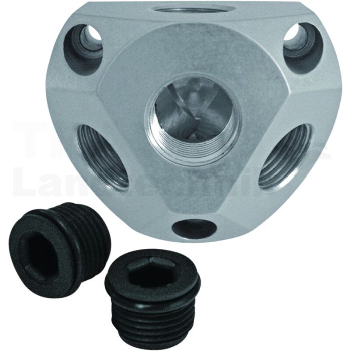 Luftverteilerdose 1" Alu Luftverteilerdose 1" Alu