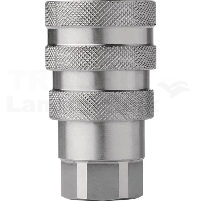 Serie 526 Muffe IG 3/8" BSP  Edelstahl